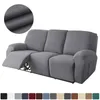 Couvre-chaise 8 pcs Sofa Velvet Sofa - Reckin lavable machine pour 3 coussins couchés couchés