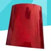 Adesivi per finestre 5pcs 10 x 12 pollici Film di trasferimento di calore fai-da-te per magliette Sports abbigliamento sacchi per altri indumenti e tessuti (rosso)