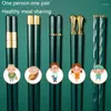 Chopsticks Japanese Non-Slip Korean Home El Restaurant Portable Healthy Stick For Sushi Chopstic