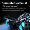 ZWN RC Drift Car With Music Led Lights 2.4G Glove Gesture Radio Remote Control Stunt car 4WD Electric Children Toy vs Wltoys 240412