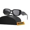 męskie designerskie luksusowe okulary przeciwsłoneczne okulary przeciwsłoneczne moda na zewnątrz ponadczasowy klasyczny styl Trójkąt etykieta Uv400 gogle sport