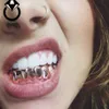 Mode Shining Solid Special Form Model Silver Gold Plated Grillz voor meisjes