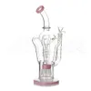 13 Zoll Kopftes Glas Rauchen Wasserrohr Gla Bubbler Shisha Rohre Recycler Bong Öl DAB Rig mit 14mm Schüssel