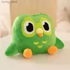 Peluş Bebekler 1 Yeşil Duolingo Baykuş Peluş Oyuncak Duo Duo Peluş Karikatür Baykuş Bebeği Yumuşak Dolu Hayvan Çocuk Doğum Günü Hediyesi Y240415