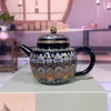 Teaware Sets Chinese Tea Enamelled Ceramic And Pottery Cup Coffeeware Mate Gift Set Oriental Moroccan Teapot Infuser
