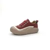 Scarpe casual 2024 Spring Retro All-Match Single comodo Sole morbido Sport Flat Sport di grandi dimensioni Donne