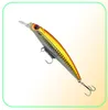 Fishing Lure Long Range Minnow 5 Pieces Lot Internal Laser Lures Hard Bait 11cm 135g2352228