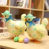 Electronic Crazy Chicken Plush Toy Electric Funny Singing Dancing Laying Eggs Hens for Doll Music Animal Kids Birthday E65D 240401