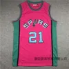 Spurs 21 Duncan Robinson Broidered Basketball Suit Top Sports Top pour hommes JEUNES JEUNES