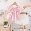 Ensembles de vêtements Nouveaux vêtements pour bébés d'été Suit enfants mode Mignon T-shirt short 2pcs / sets