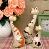 Figurine decorative Ornamenti in ceramica cose carine familia