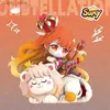 Action Toy Figures Nya tolv Zodiac Series Blind Box Kawaii Girls Cartoon Anime Figurer Model Doll Toys Desktop Ornament Kids Christmas Gifts Y240415