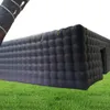 NY ARRIVER BLACK 8X8X38M Black Cube Tält Uppblåsbar kubik Marquee House Square Party Cinema Building Customized5978717