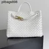 7A Designer Andiamos Bottegavenetas Woven Metal Bags Shoulder Bag Cross Underarm Homeless Shopping Tote Womens Purse Plain Multicolour Cowhide Venetas Rope Bot