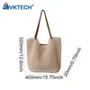 Shoulder Bags Cotton Crochet Bag Hollow Out Summer Beach With Zipper Knitted Tote Holiday Travel Handbag For Women