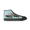 Zapatos aduaneros de diseño bricolaje para hombres para hombres entrenadores deportivos black gai zapatillas de zapatillas de zapatillas personalizada 35