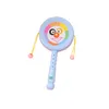 Wholesale of small toys and gifts for early childhood education of infants aged 0-3, including cartoon plastic hand clappers and tambourines