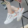 Casual Shoes Color Matching Mesh Breathable Comfortable Sneakers 2024 Fashion Anti-slip Wear Resistance Sprots Platform Spring