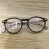 A moldura retro dos óculos com madeira pode ser combinada com moldura circular da moda Antipia Blue Light para homens e mulheres 240415