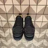 Casual Shoes Low Cut Mens Luxury High Quality Trainers Driving Spiked Black äkta lädernitar Toecap -klackar lägenheter Sneakers