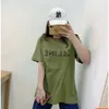 Ce24ss New Classic Letter Printed Short Sleeved T-Shirt Design For Both Men Women, Fashionable Versatile