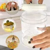 Storage Bottles Wet And Dry Separation Pickle Jar Sealed For With Flip Container Strainer Olives Kitchen Vegetable Tank