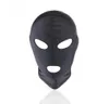 Sexy Pu Letex Latex Hood Black Mask 4 Tyles Breathable Heaship Fetish BDSM Adult For Party3811827