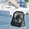 Decorative Figurines Personal Fans Small Desk Fan Portable Travel With Power Bank 3 Speeds Quiet For Outdoor Easy Install