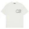 Cole Buxton T Shirt Erkekler Tasarımcı T-Shirts Mens T Shirts CB Gömlek Erkek Tasarımcı Tişört Erkekler Moda Sokak Giyim Kısa CB Logo Büyük boyutlu Gevşek Camiseta Cott