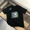 T skjortor män t shirt tryck designer tshirts andningsbar bomull kort ärm