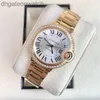 Stilvolle Carter Designer Uhren für Männer Frauen Blue Ballon 18k Roségold Original Diamond Automatic Business Casual Brand Herren Uhren