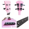 Kable 21 -calowe ukulele akustyczne uke 4 strings gitara guitarra muzyka instrument kolorowy dla dzieci i muzyki z hakiem wieszakiem