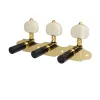 Cabos 2pcs Plate Goldblack Classical Guitar Strings Tuning Pegs Keys Tunners Parts Musical