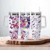 UV DTF Cup Wrap Transfer Stickers For Cups Mugs Tumblers Libbey Can Glass Coffee Wrap 40OZ 40 OZ Printing Custom Label Sticker 1000 Patterns Decals DIY Waterproof