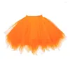 Jupes Femmes Vintage Tulle jupe courte tutu mini adulte danse ballet dancewear jumeau de fête de fête de fête