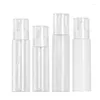 Bouteilles de rangement 20pcs 120 ml Plastique blanc 150 ml Frost transparent Rechargeable Rechargeable Containier Pet Pump Pump Pump Pump Pump