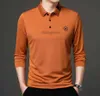 Herren Frauen langärmelte Polo-Shirt 2022 Frühling Neugeschäft lässig gesticktes Lapel-T-Shirt Männer