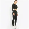 Yoga Outfits Quick-Drying Mesh Stitching Pants Nine Points Running Slim Sports Fitness Leggings Drop Delivery Outdoors Athletic Outdoo Otfdh