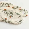 Bibbs burp trasor 0-1-årig baby bomullshandduk baby haklapp bandana muslin drooling haklapp för spädbarn tandläkare lugnande hög absorberande stilfull blommig haklapp y240415y2404179ug7