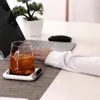 Cups Saucers 2024 Brand USB Mug Warmer Cup Heater Desktop Heating For Coffee Milk Tea 3 Temperatures Adjustable Pad