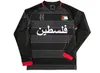 Långärmad 24 25 Palestino Mens Three Styles Soccer Jerseys Home Away Training Suit Palestine National Team 2024 2025 Jimenez Benitez Cortes Football Shirt