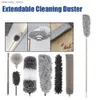 Rengöringsborstar Lon Extendable Duster Cleaner Brush AP Dust Removal Dusters Bendable Dust Brush Dust Cleaner Hushåll Rengöringsverktyg L49