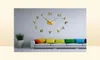 Wall Clocks Arabic Numbers Diy Giant Wall Clock Arabic Numbers Acrylic Mirror Effect Stickers Frameless Large Silent Wall Watch Ho3500514