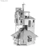 3D Puzzles The Burrow 3D Metal Puzzle Model Zestawy DIY Laserowe Puzzles Jigsaw Toy dla dzieci Y240415