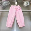 Fashion Baby Tracksuit Summer Child Kids Designer Vêtements Taille 100-160 cm Girls T-shirt et pantalon de décoration de poche de poche 24Prril