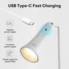 Table Lamps Rechargeable Touch Desk Lamp Portable Camping Light Wall 3 Color Dimming Eye Protection Reading Night