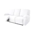 Couvre-chaise 8 pcs Sofa Velvet Sofa - Reckin lavable machine pour 3 coussins couchés couchés