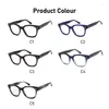 Lunettes de soleil verres de blocage de lumière bleue mode TR90 Frame Gradient Eyewear for Women Men UV400 Computer Square Optical E E EOBLESSES