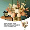 Dekorativa blommor Thanksgiving Bouquet Table Top Decor Balls Ornament den icke-vävda tygbruden