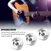 Guitar 3Pcs Guitar Knob Metal Fine Surface Burrs Free Guitar Volume Control Knob Replacement With Hole